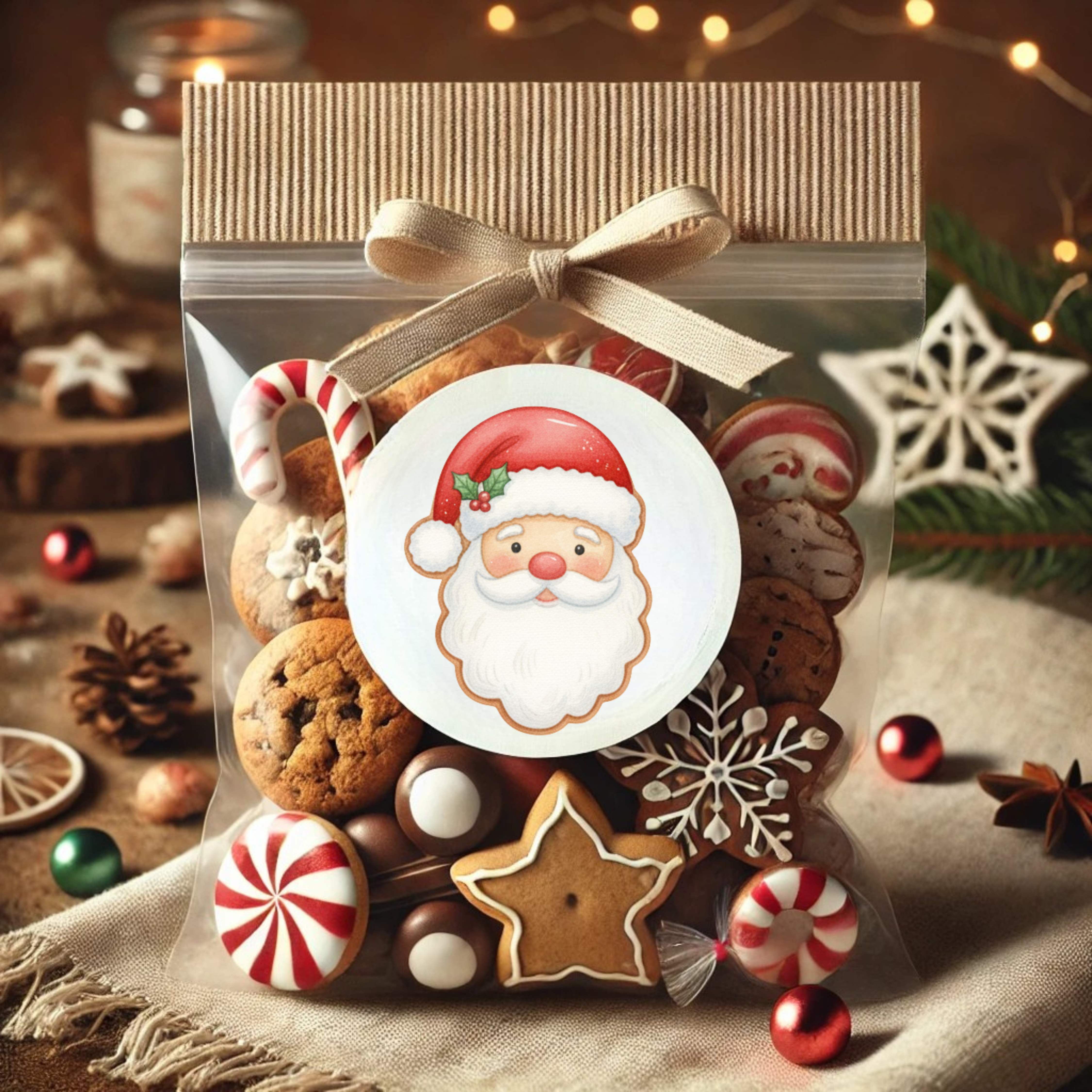 Home Spun treat bag mockup